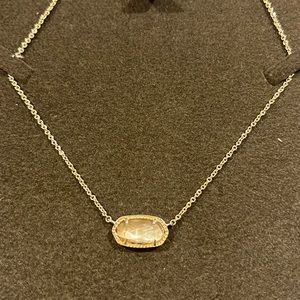Kendra Scott Elise Rose Gold Necklace
